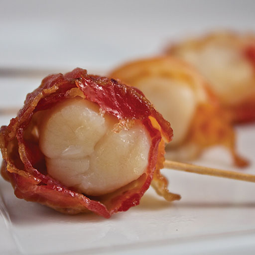 Scallop Wrapped in Applewood Smoked Bacon Gourmet Kitchen