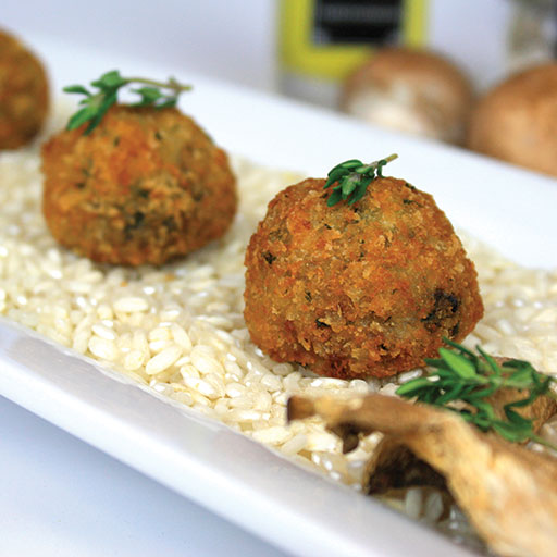 Crab Cakes And Risotto Crab Cakes And Risotto