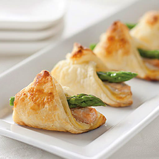 Salmon and Asparagus Tip en Croute Gourmet Kitchen