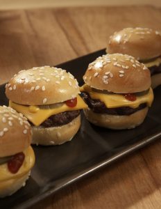 Black Angus Mini Cheeseburgers
